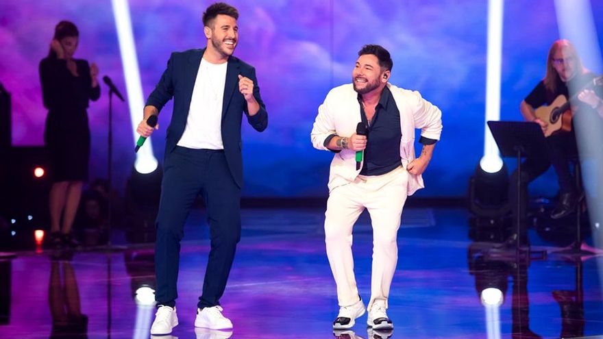 'Dúos increíbles' (10.4%) retrocede con la nueva competencia y cede el liderazgo obtenido en su estreno