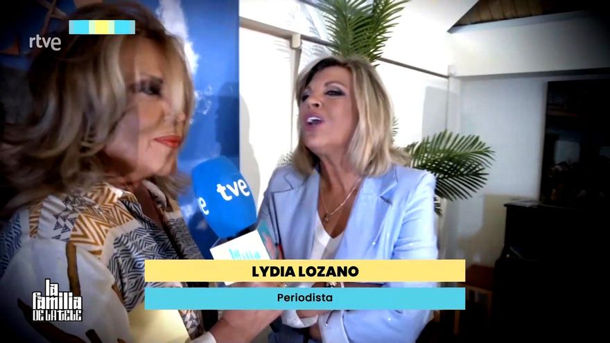 Lydia Lozano y José María Almoguera se convierten en reporteros para entrevistar a Terelu: "Te he dado mucha caña"