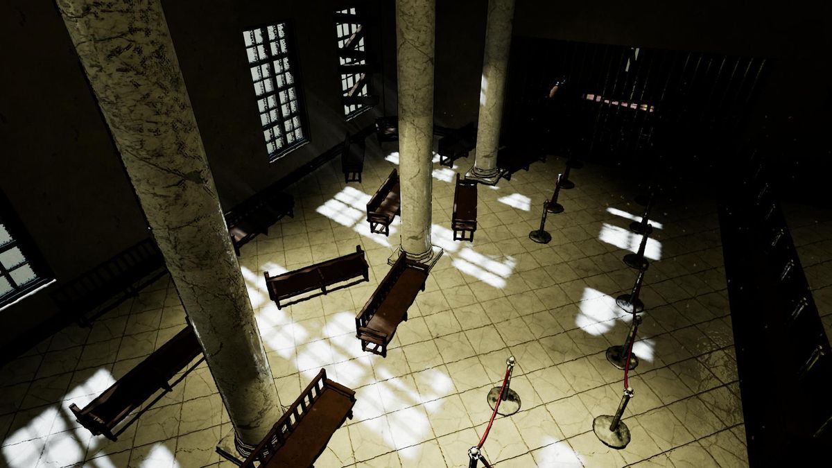 Captura de la escenografía del videojuego ‘oneway.exe: Module 1.0’