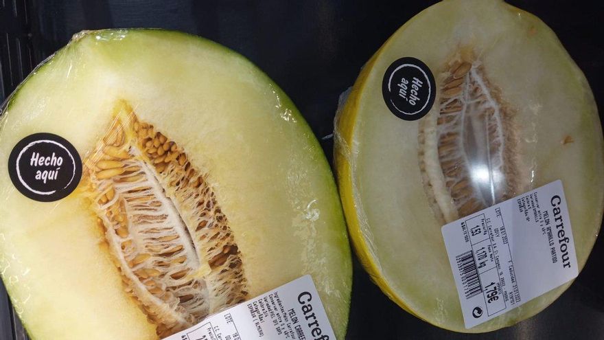 Denuncian la venta en un supermercado de melones de Almería cuando en la provincia no hay cultivo