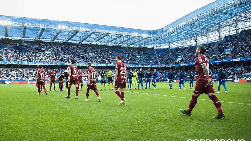 Última visita del Córdoba CF a Riazor, en 2019