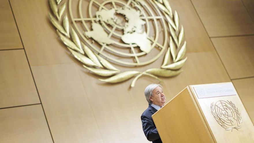 El secretario general de la ONU, António Guterres.