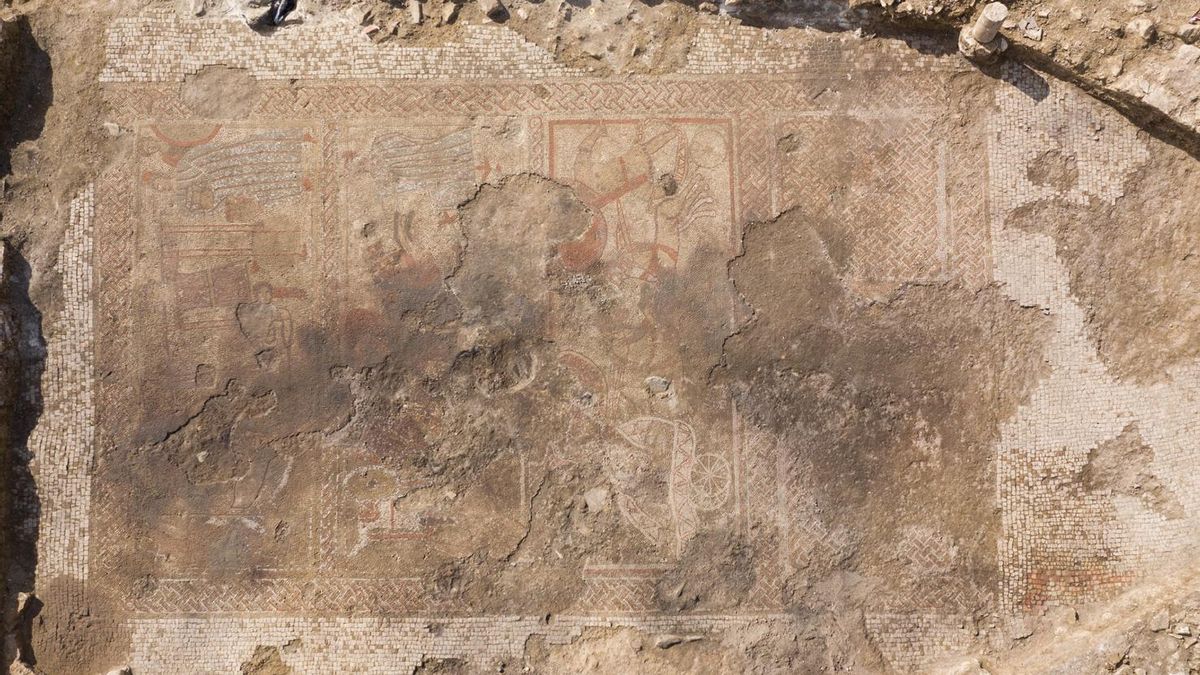 La historia de Héctor y Aquiles reaparece en un mosaico británico que contradice la versión de Homero: la batalla perdida de Troya que nunca se contó en la Ilíada