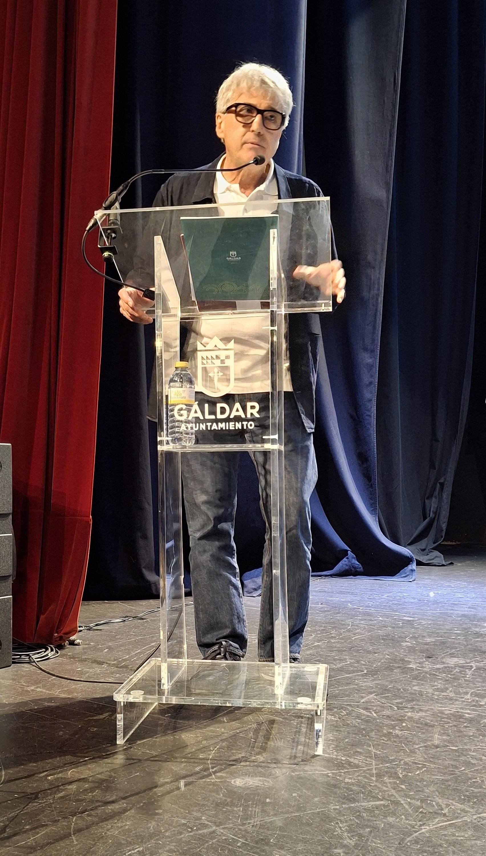 El profesor Jorge Onrubia, director científico del simposio Amazige: historia, memoria e identidad.