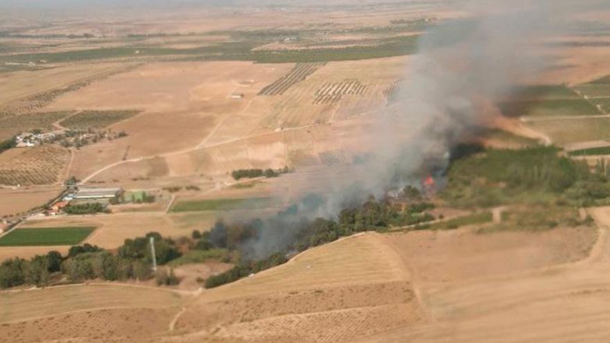 Incendio en Arcicóllar (Toledo)