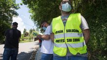 Trabajadores de Alcoa en San Cibrao levantan barricadas para protestar contra los despidos masivos en la planta