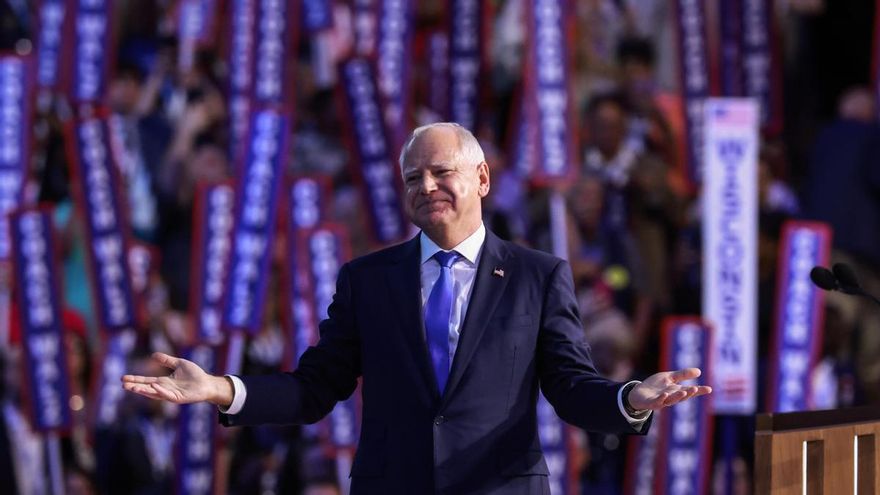 Tim Walz acepta ser candidato a vicepresidente de Kamala Harris: “Nunca subestimes a un profesor de escuela pública”