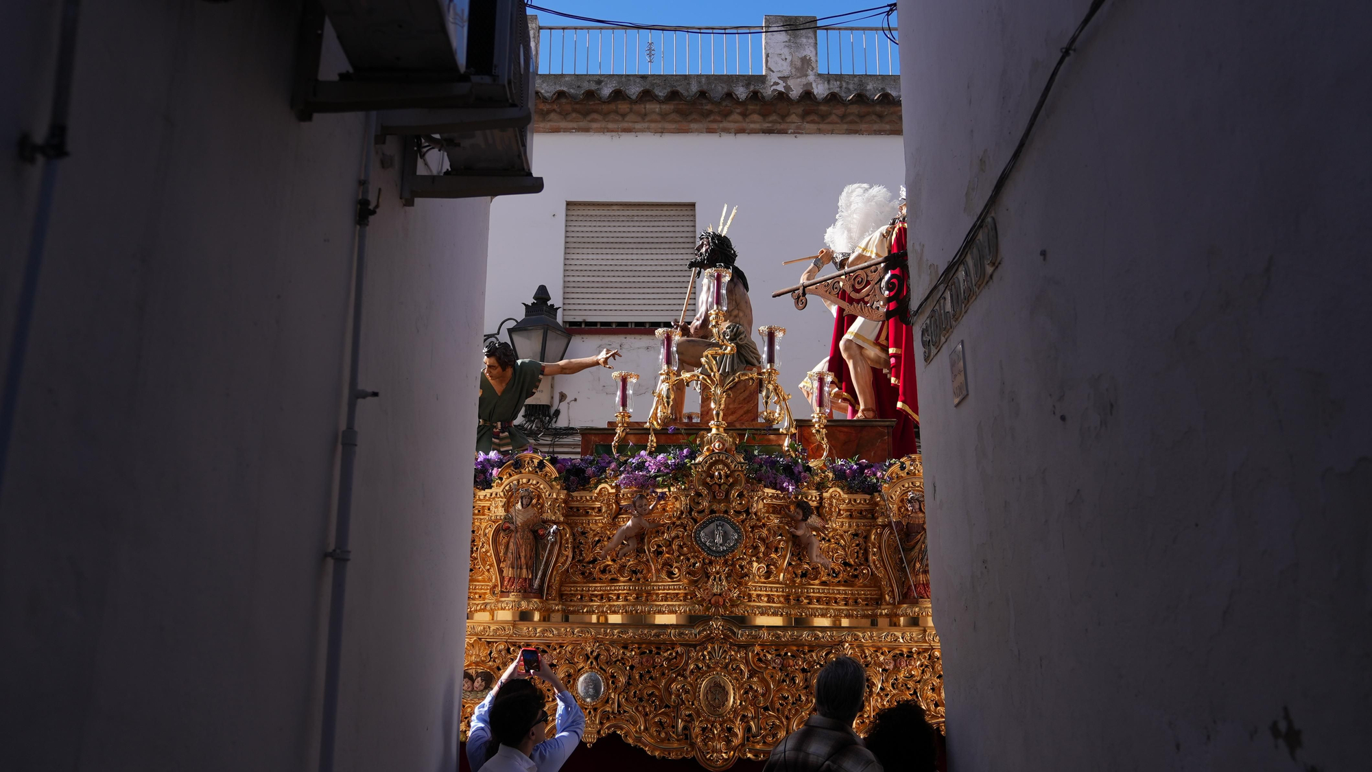 Salida procesional de la Hermandad de la Merced, en imágenes