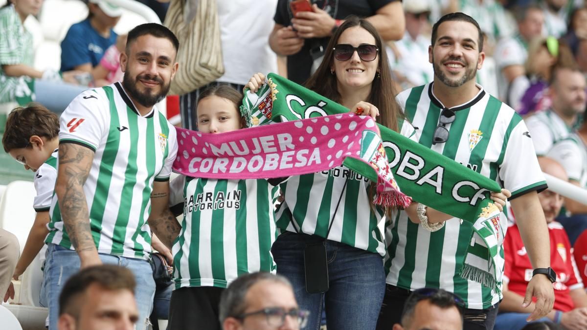 Grada Blanquiverde del Córdoba CF - UD Almería
