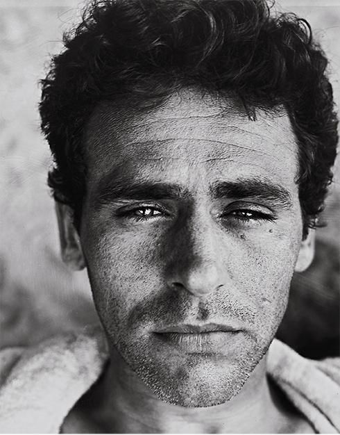 'Portrait of James Agee' de Walker Evans (1937). De la serie Double Elephant Portfolio – Selected Photographs (1974)