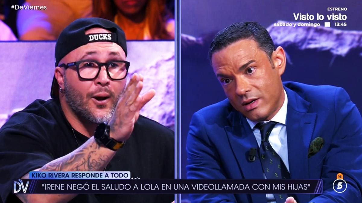 Kiko Rivera arremetió una vez más contra Rossi y Portero en 'De Viernes': "Seguro que eras la que trincabas"