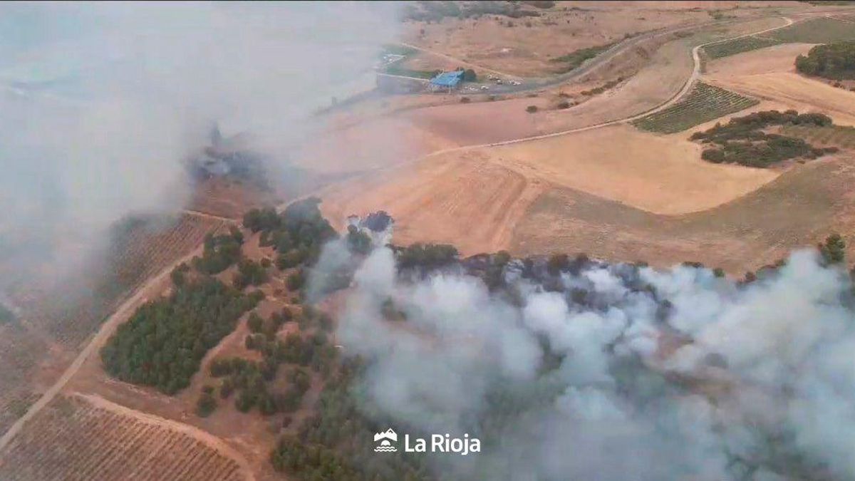 Incendio en el Ecoparque, Villamediana de Iregua