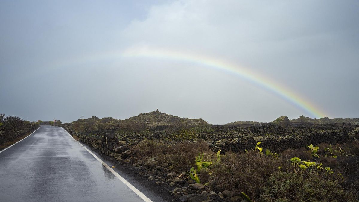 La Aemet prevé alguna lluvia ocasional y dispersa este viernes en Canarias