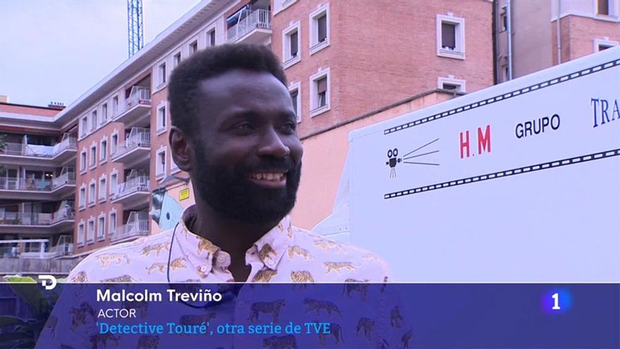 TVE presume de 'Detective Touré', su nueva serie con protagonista negro en pleno rodaje: "Ya tocaba"