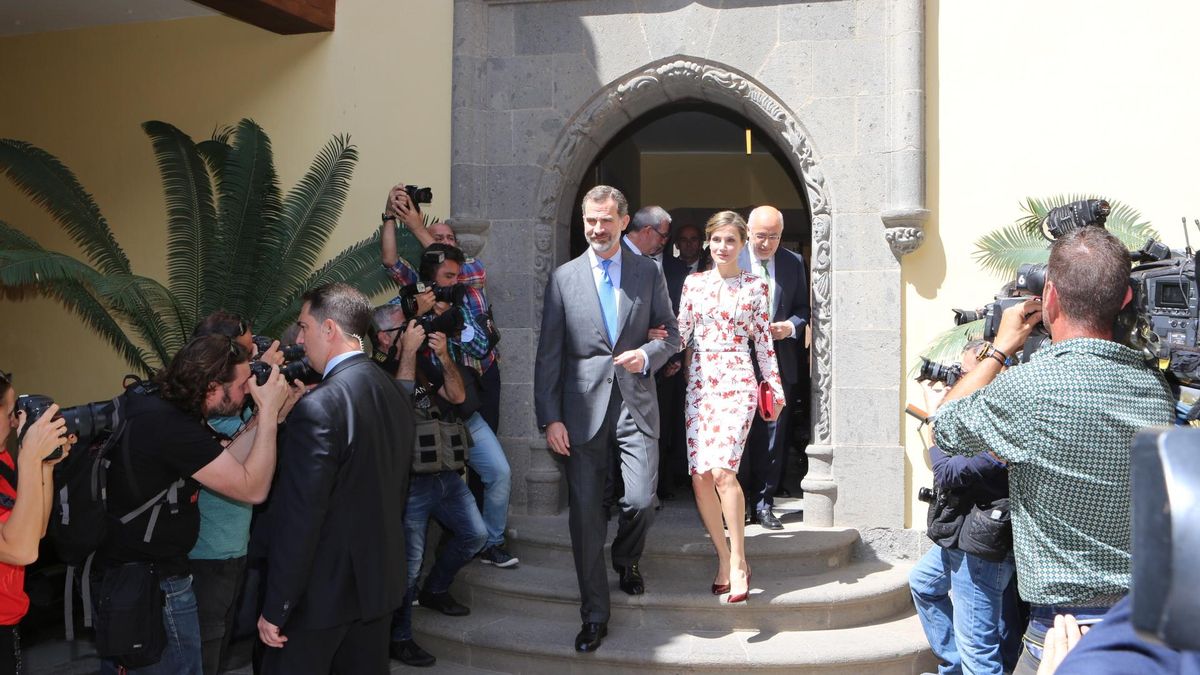 Visita de los Reyes a Canarias