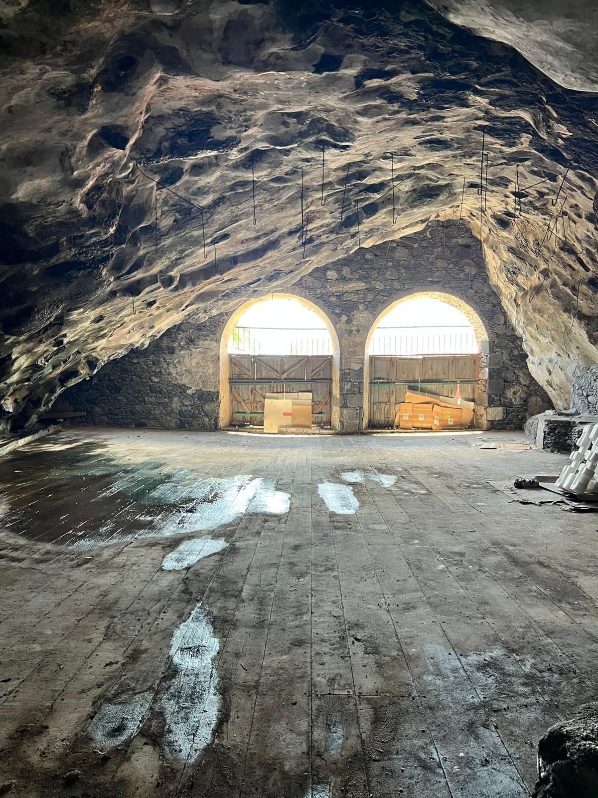 Estado actual de las Cuevas del Degredo, situadas en Santa Cruz de La Palma. SANDRA LANA HERNÁNDEZ