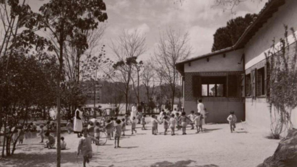 La Casa de los Niños. Jardines del Canal de Lozoya., Madrid, 1929-1936.