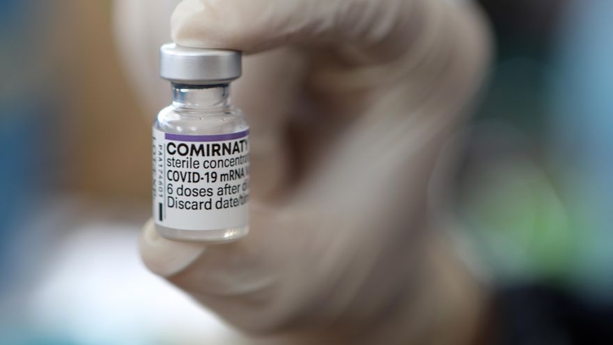 Una dosis de la vacuna Pfizer en una imagen de archivo. EFE/EPA/HOTLI SIMANJUNTAK