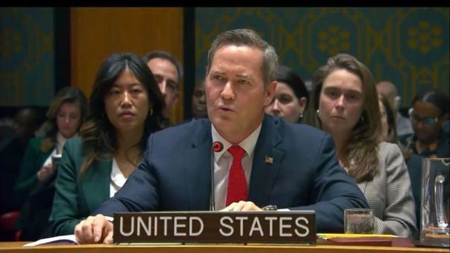 El representante de EEUU en la ONU a cargo de la votación de la resolución, esta semana 