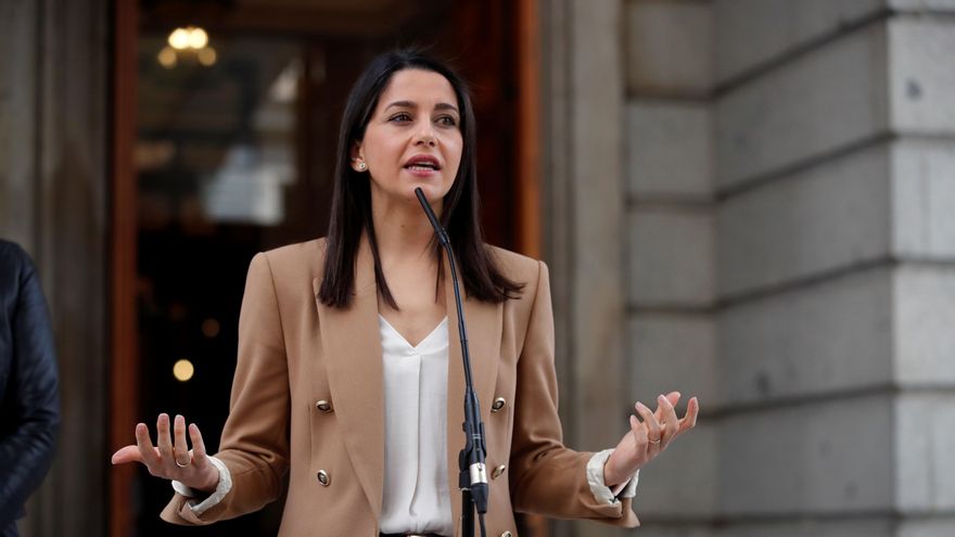 La líder de Ciudadanos Inés Arrimadas. EFE/Juan Carlos Hidalgo/Archivo