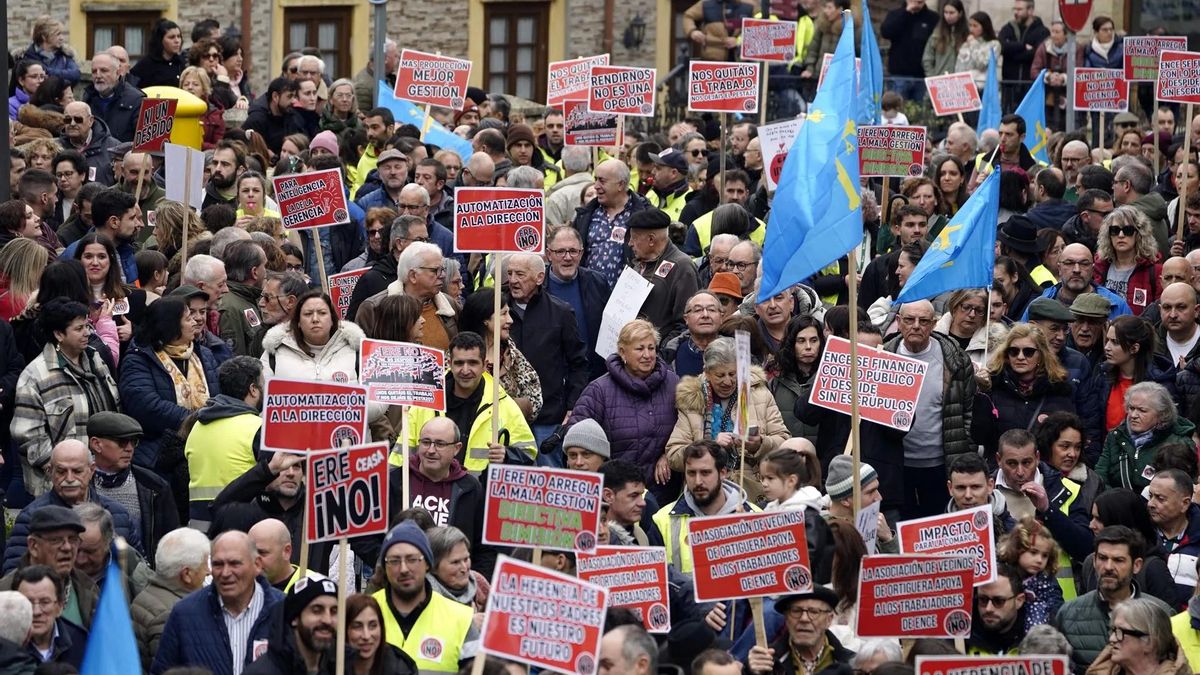 El comité de empresa convoca una huelga indefinida en la fábrica de Ence en Asturias a partir del día 13
