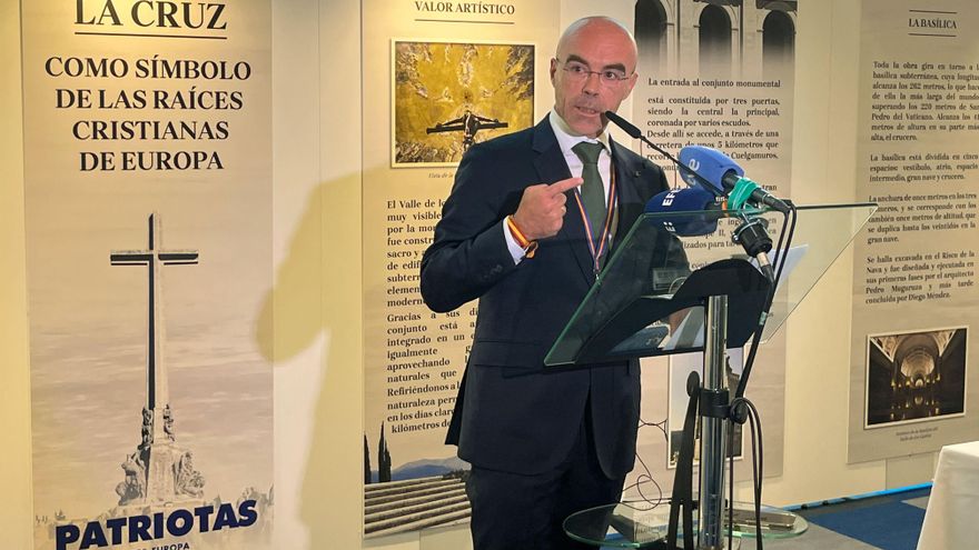 Vox lleva al Parlamento Europeo el Valle de Cuelgamuros, con el rechazo de la izquierda