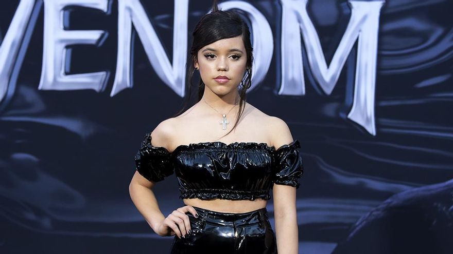 Jenna Ortega en una imagen de 2018