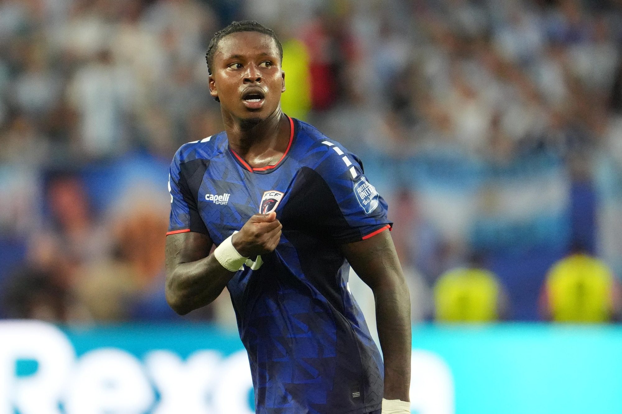 Sidny Lopes Cabral, el lateral de 23 de Cabo Verde que se convirtió en una amenaza tropical en la noche de Miami contra Argentina.