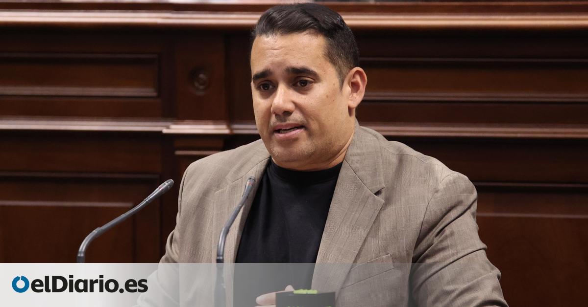El diputado Yoné Caraballo (NC) pide el amparo del Parlamento por el ataque del director del Servicio Canario de Salud al vulnerar sus derechos fundamentales