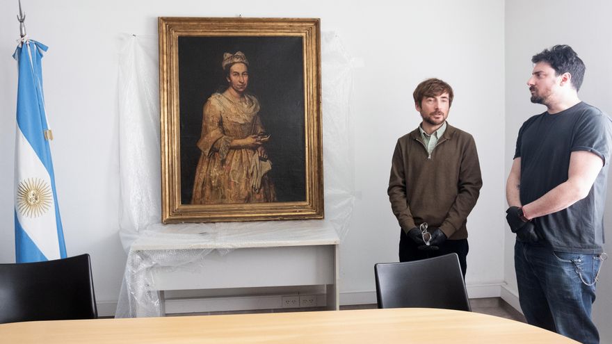 Los herederos del cuadro robado por un oficial nazi lo entregan a la Justicia argentina