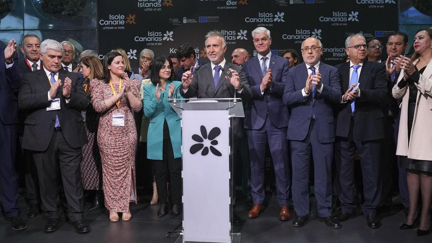 Canarias defiende en Fitur la recuperación del sector turístico y su aspiración por "más sostenibilidad medioambiental"