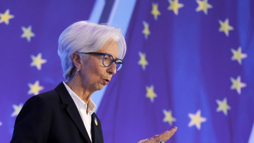 Lagarde asegura que la guerra crea considerable incertidumbre económica en la UE EFE/EPA/RONALD WITTEK / POOL