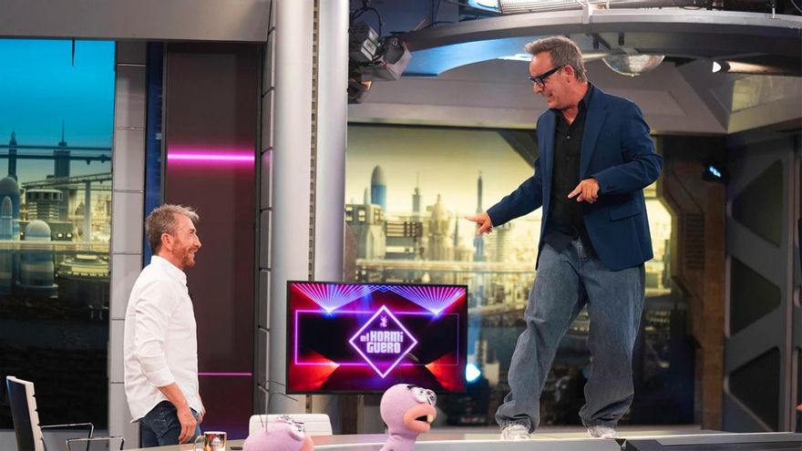 Pablo Motos y Àngel Llàcer, en 'El Hormiguero'