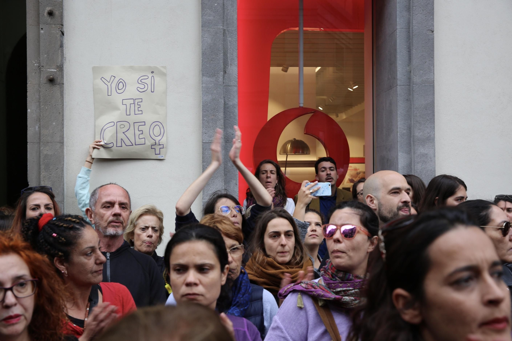 Protesta en Las Palmas de Gran Canaria tras la sentencia de 'La Manada'