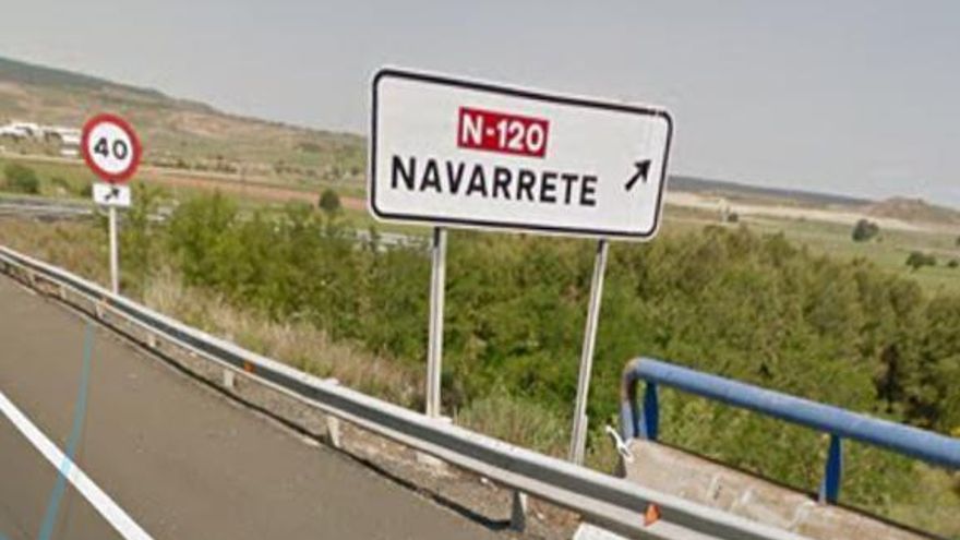 La N-120 quedará cortada en Navarrete desde el jueves y durante un año