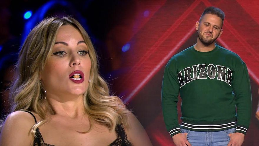 Edurne en el reto de Javier Piñera