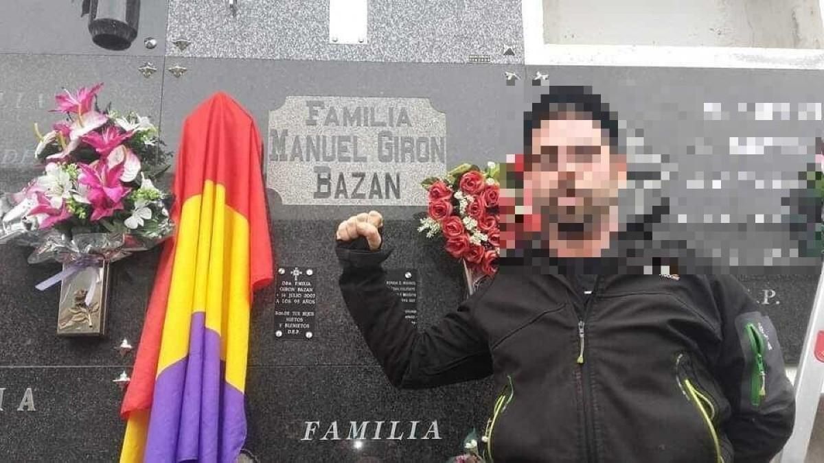 Nicho de Girón en la actualidad, convertido en un Lugar de Memoria.