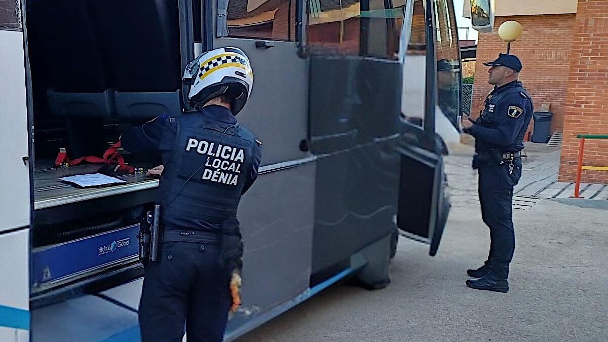 policia local transporte escolar