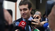 El vicesecretario de Comunicación del PP, Pablo Casado, en una imagen de archivo.