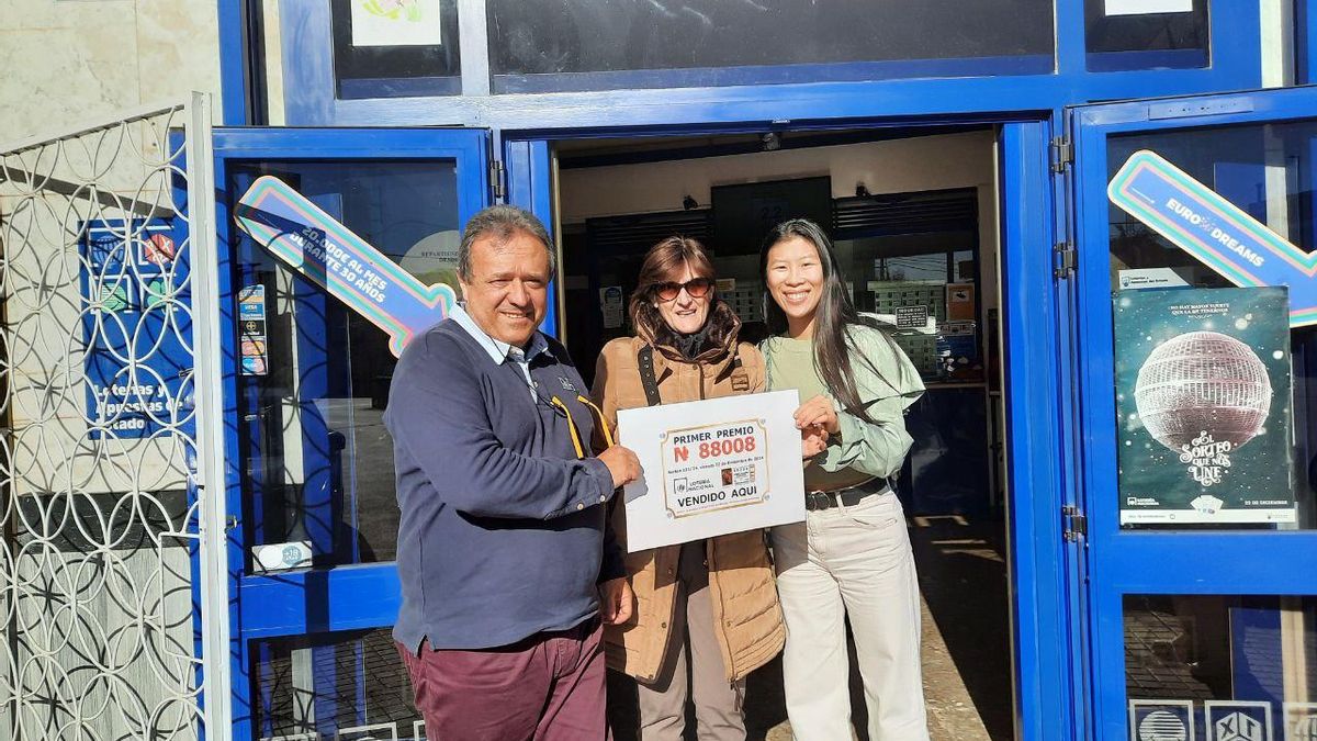 Un único décimo del 88008, 'El Gordo', ha sido vendido en Villafranca de los Caballeros, en Toledo