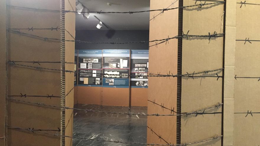 El Memorial de Vitoria acoge hasta julio una exposición sobre Auschwitz y el holocausto nazi