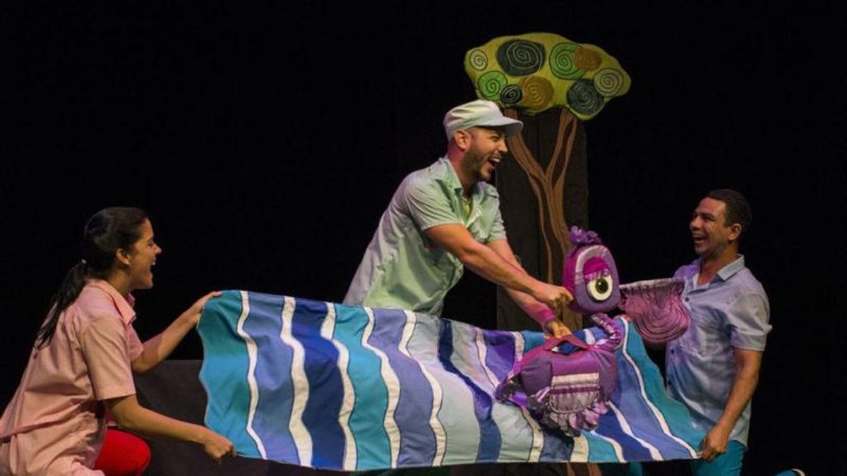 El espectáculo de títeres 'Erase una vez un pato'.