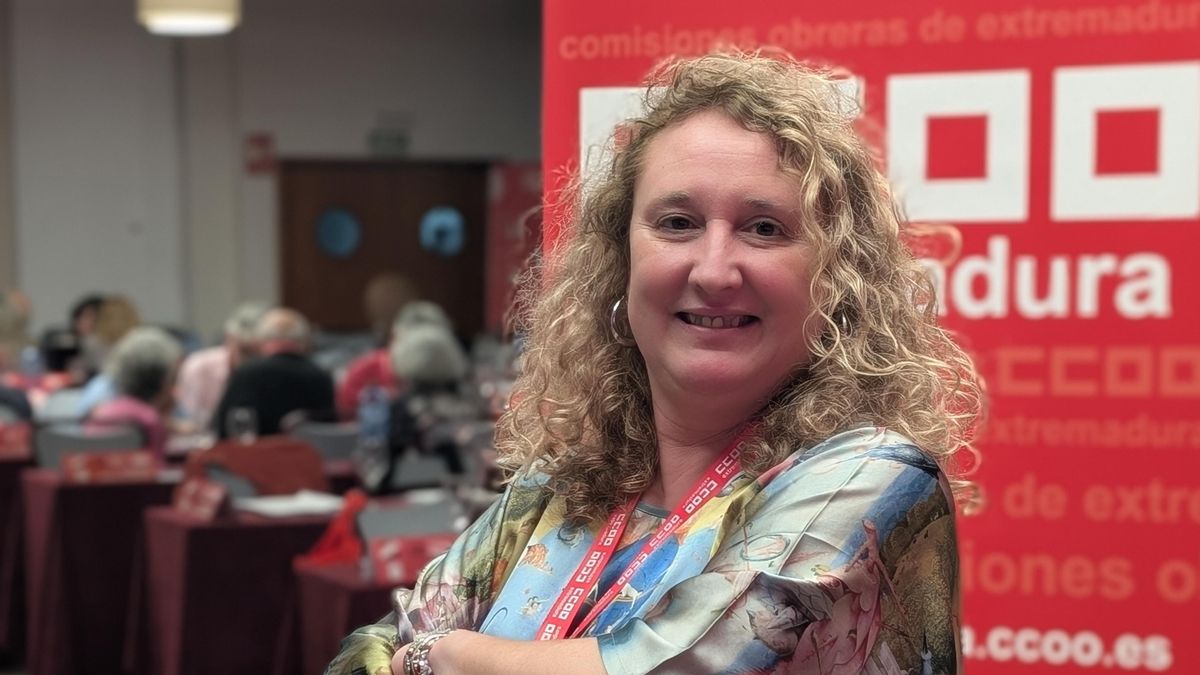 María Berrocal, nueva secretaria general de CCOO en Extremadura