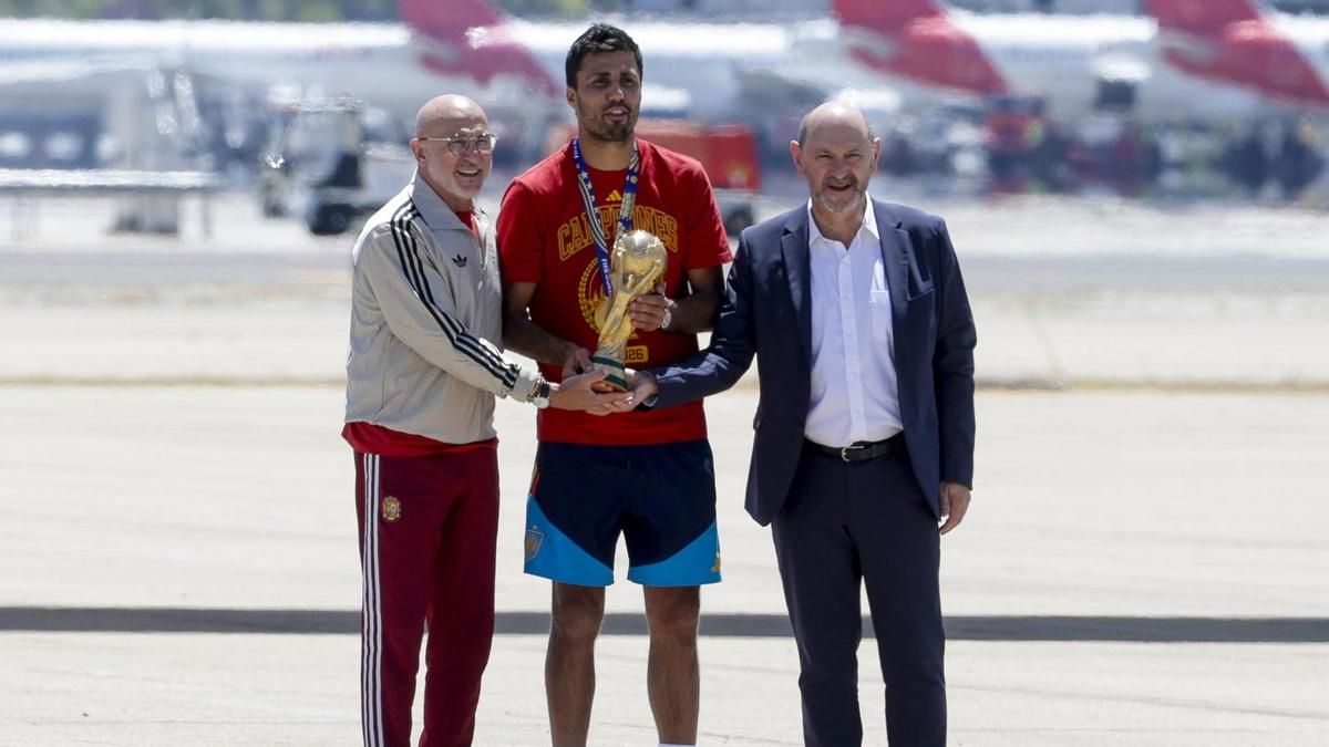 Última hora de la celebración de España por el Mundial: la selección ya está en Madrid