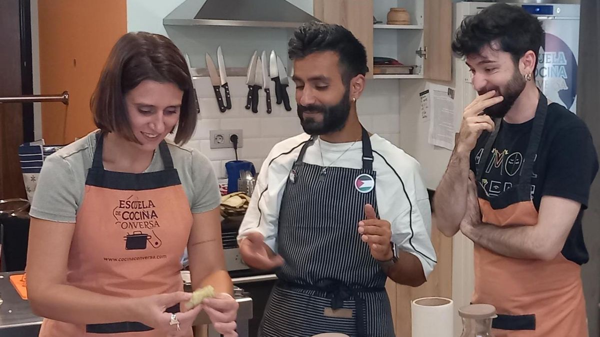 Clases de cocina con Mohammed Njoum