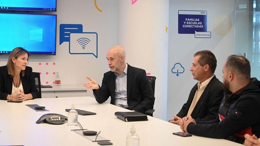 Toma de colegios en CABA: Larreta aseguró que su gobierno va a ser "inflexible"