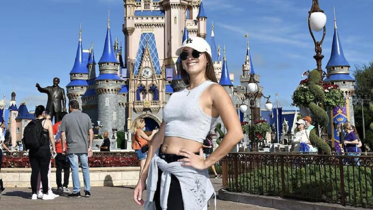 Iliana Lick en Disney.