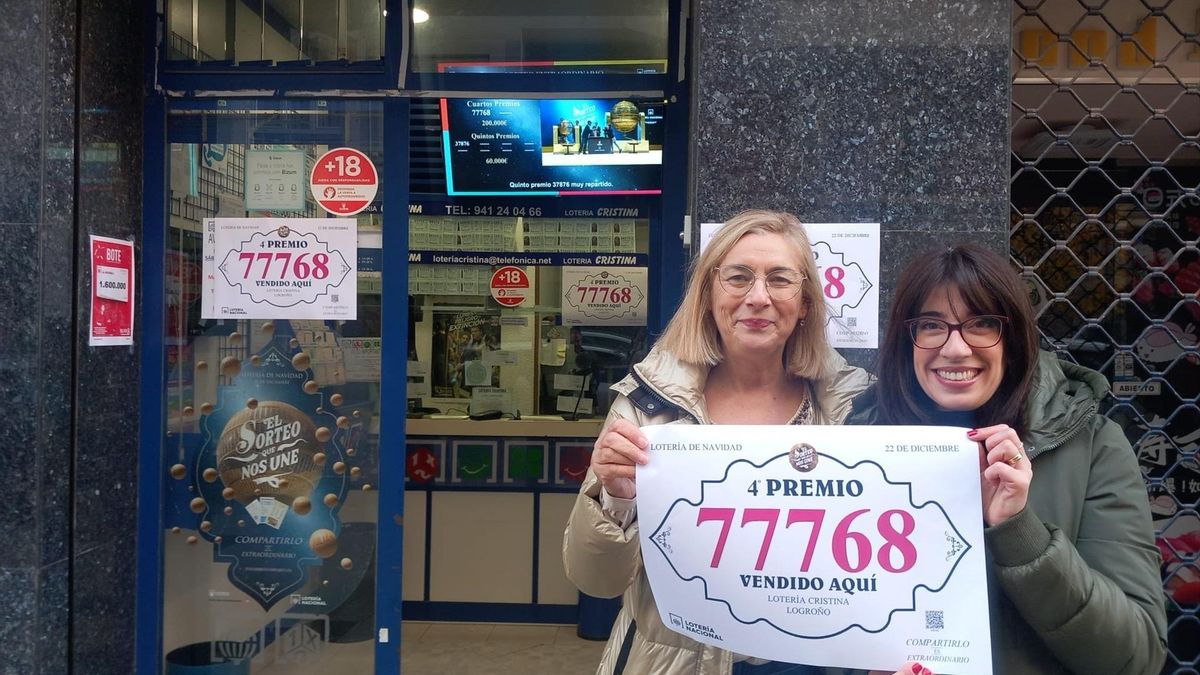 EuropaPress 6420519 administracion numero logrono vende serie cuarto premio loteria navidad