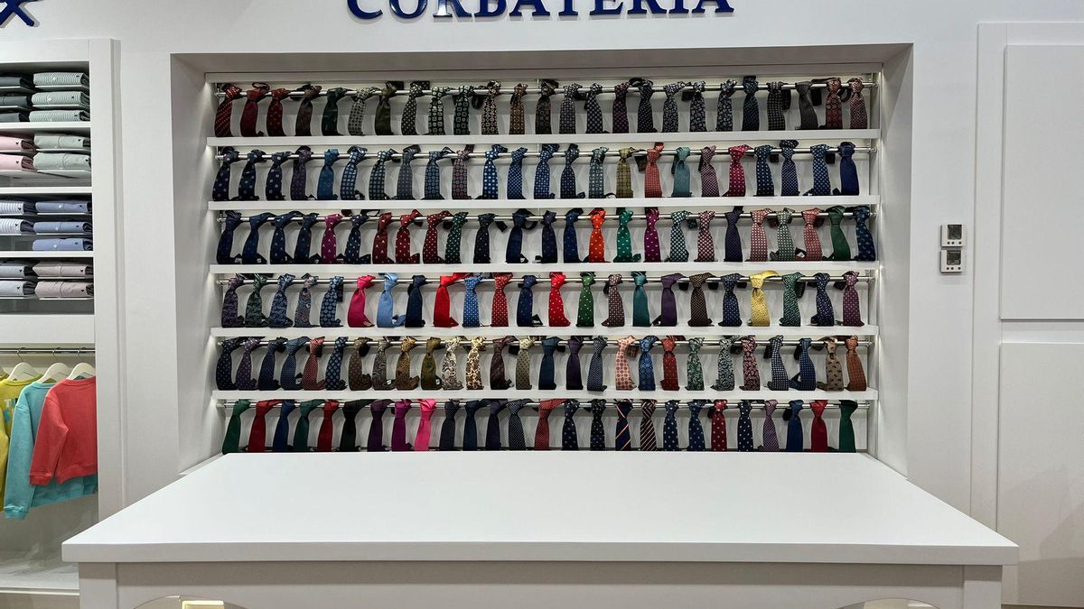 Corbatería.