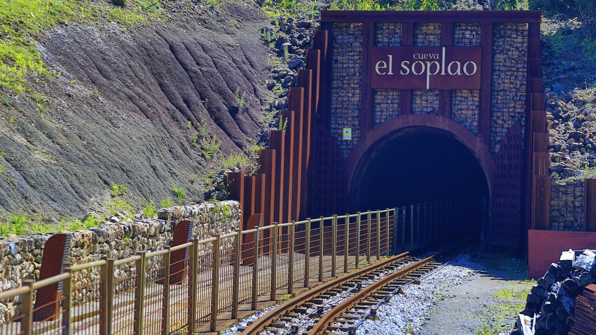 Cueva El Soplao, entrada